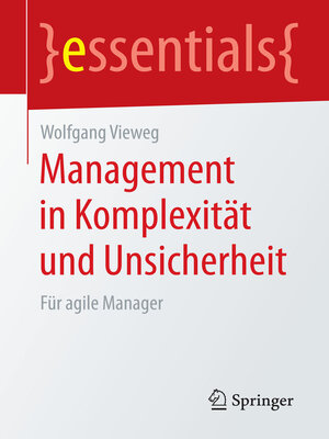 cover image of Management in Komplexität und Unsicherheit